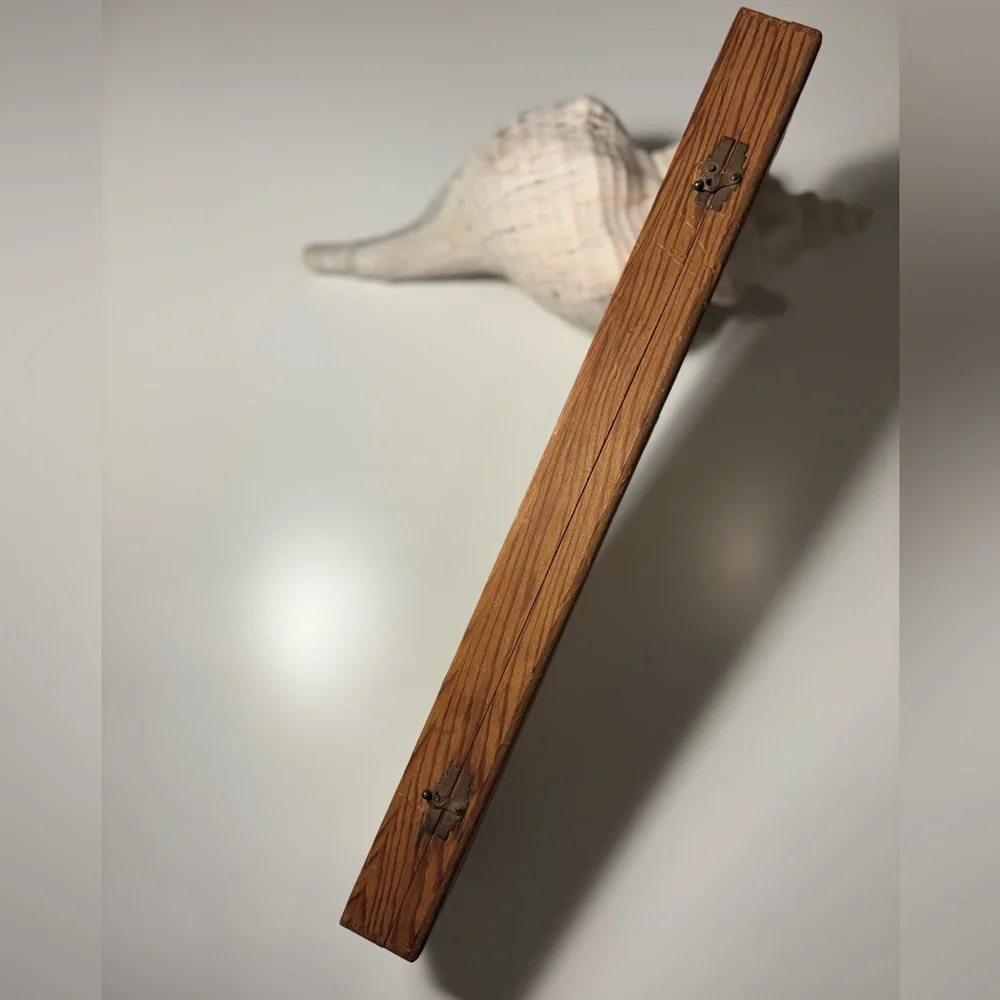 Vintage Q‑Bobs Redwood Shishkabob Skewer Set — Stainless Steel BBQ Tools - Picture 11 of 11